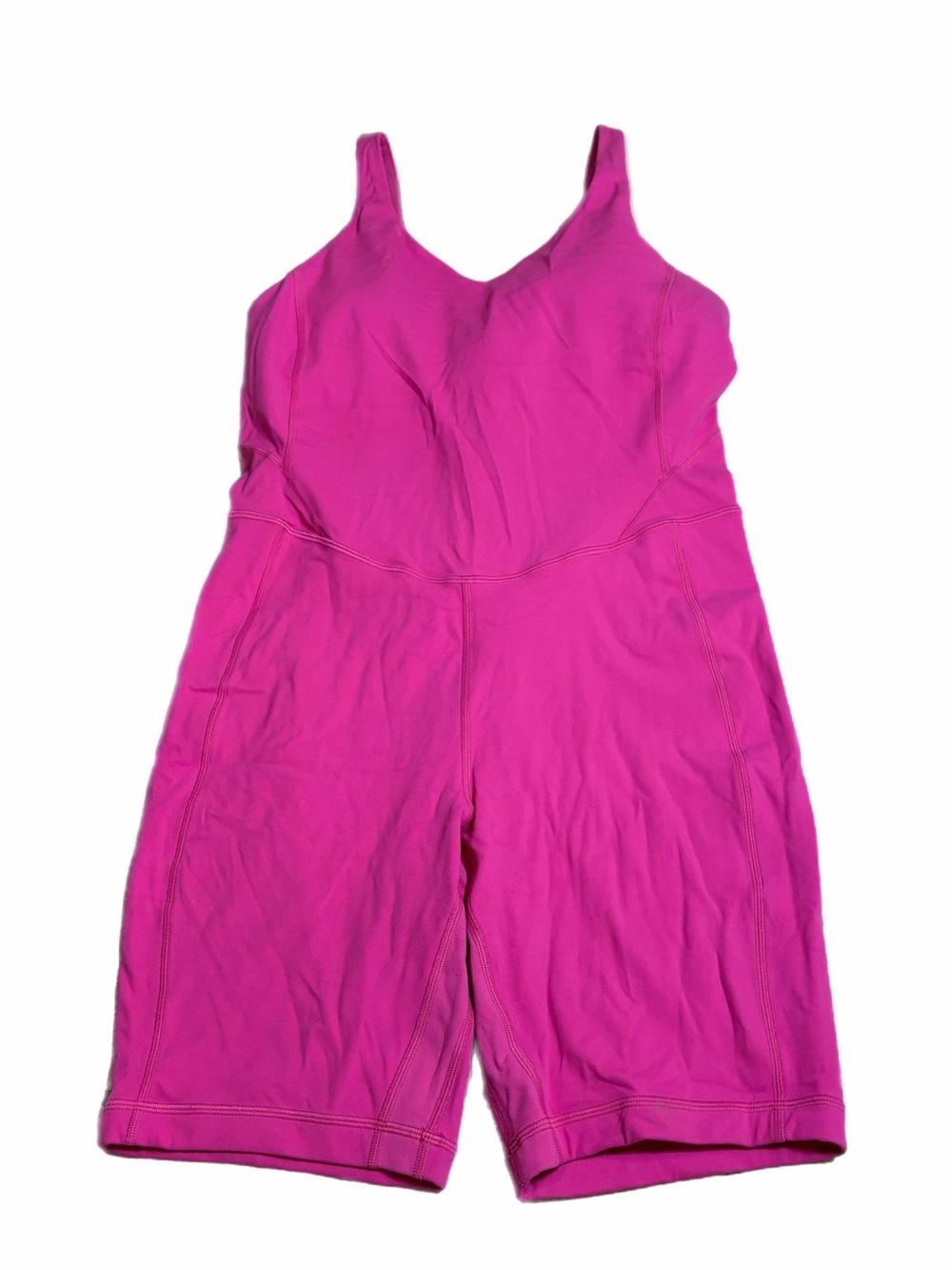 Lululemon Align Bodysuit *Double Lined Onesie 8" (Sonic Pink) Size 10